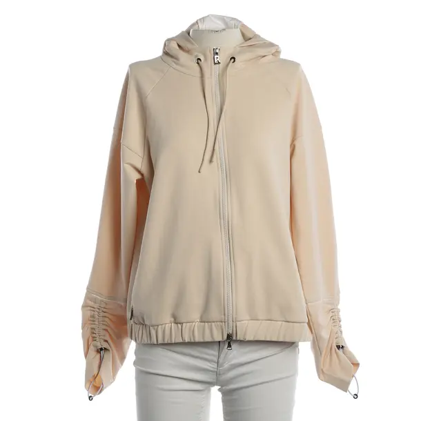 Zip-up Hoodie, in Nude, Baumwolle, Bogner