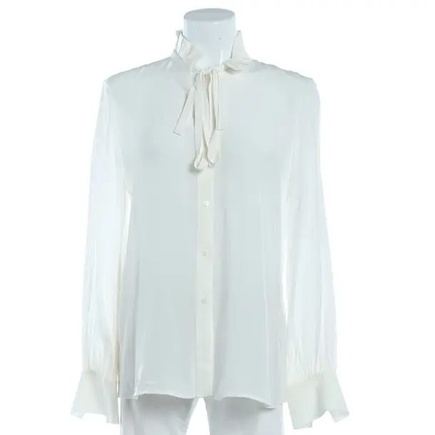 Blouse, in White, Viscose, Karl Lagerfeld