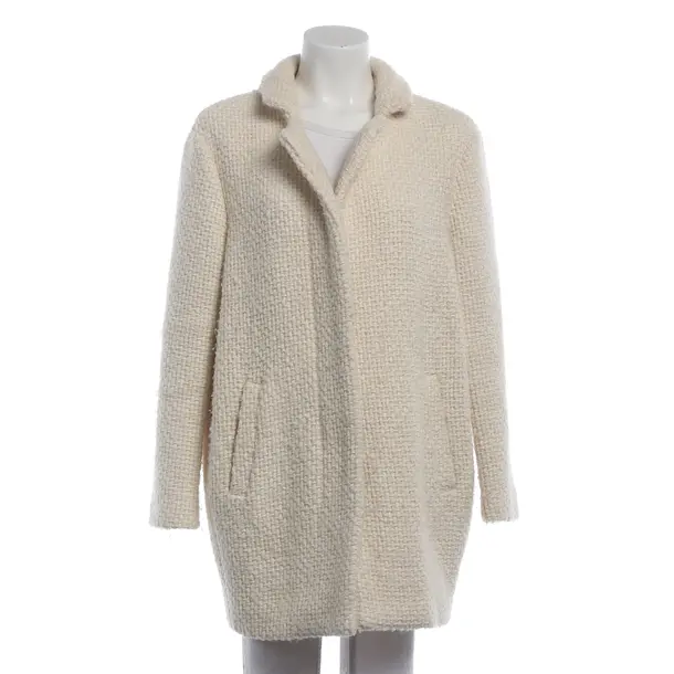 Mid-Season Coat, in Beige, Cotton, Closed
