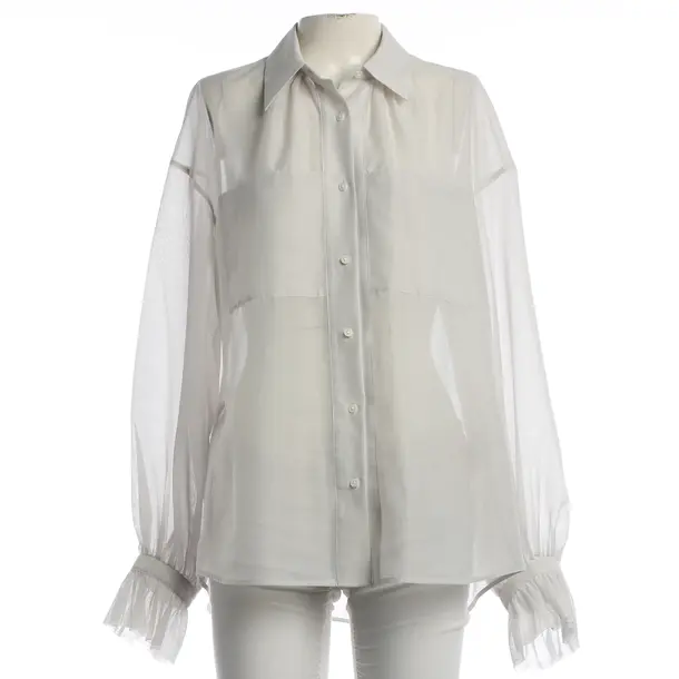 Blouse, in Light Gray, Polyester, Lis Lareida