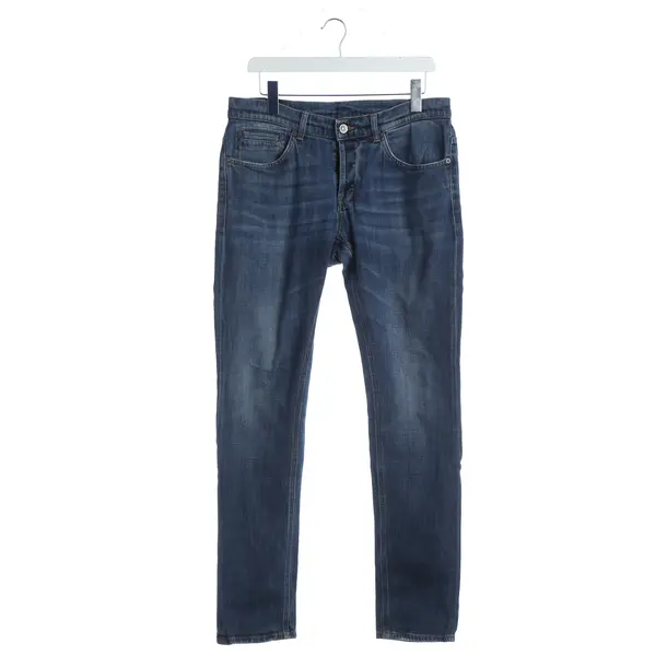 Straight Fit Jeans, in Blue, Cotton, Dondup