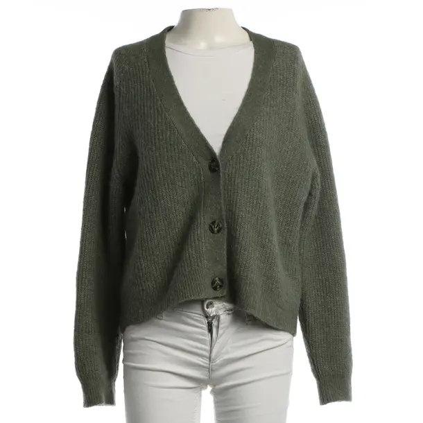 Cardigan, in Verde chiaro, Lana, Ganni