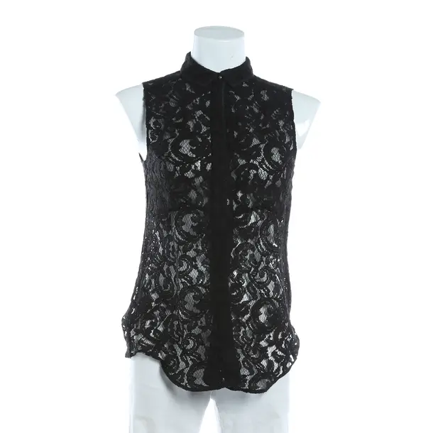 Top, in Black, Spitze, Victoria Beckham