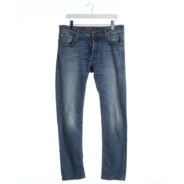 Skinny Jeans, in Blue, Cotton, Jacob Cohen