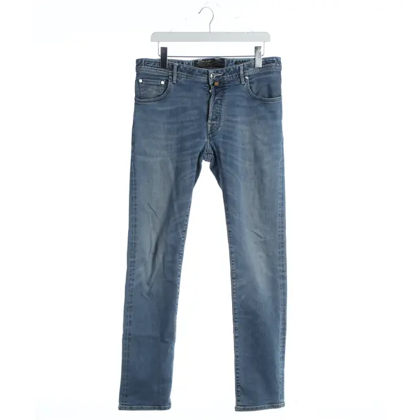 Skinny Jeans, in Light Blue, Cotton, Jacob Cohen