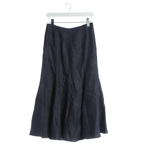Rock, in Navy, Baumwolle, Gabriela Hearst