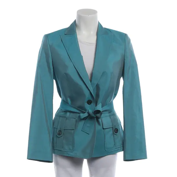 Blazer, in Turquoise, Cotton, Hugo Boss Black Label