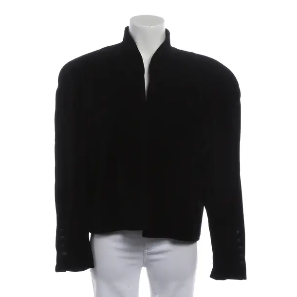 Blazer, in Schwarz, Baumwolle, Escada