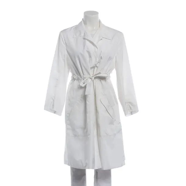 Summer Coat, in White, Polyester, Jil Sander