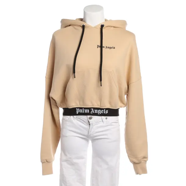 Kapuzenpulli in Braun, Baumwolle, Palm Angels