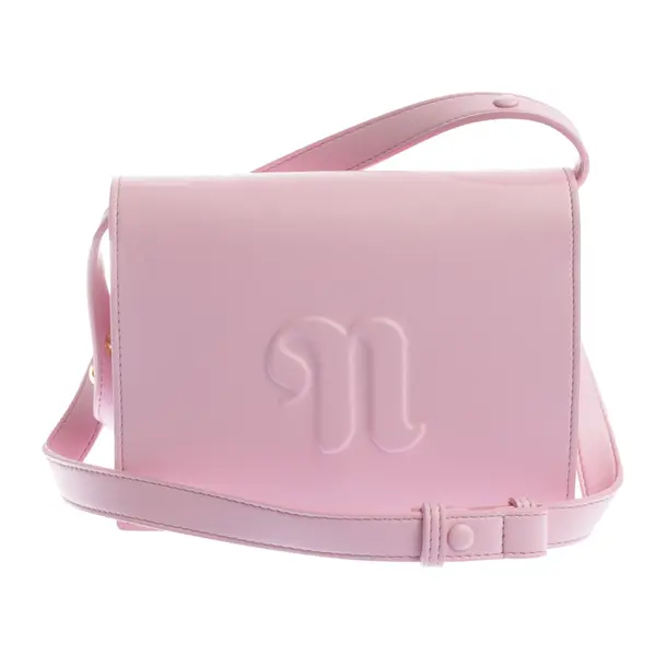 Crossbody Bag in Pink, Polyurethane, Nanushka
