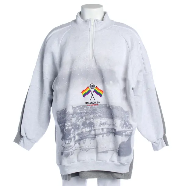 Sweatshirt in Gray, Cotton, Balenciaga