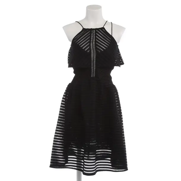 Cocktail Dress in Black, Polyester, self-portrait