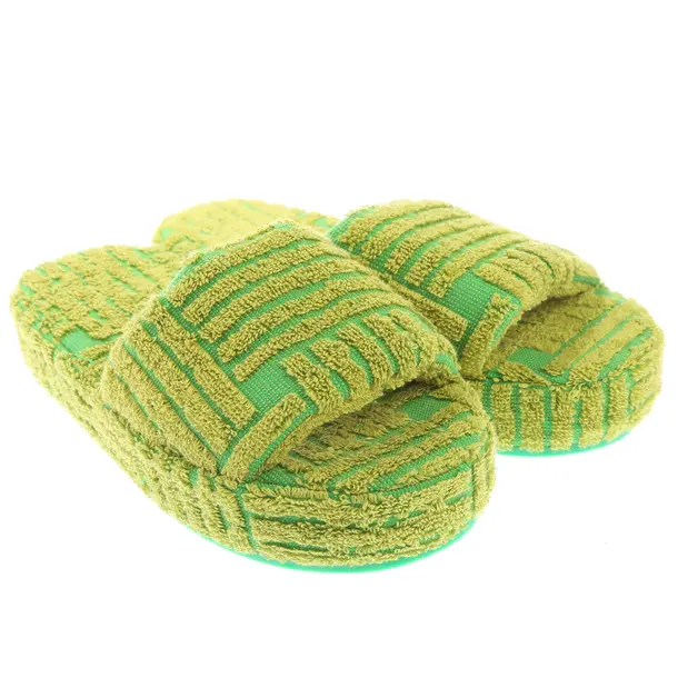 Slides in Green, , Bottega Veneta