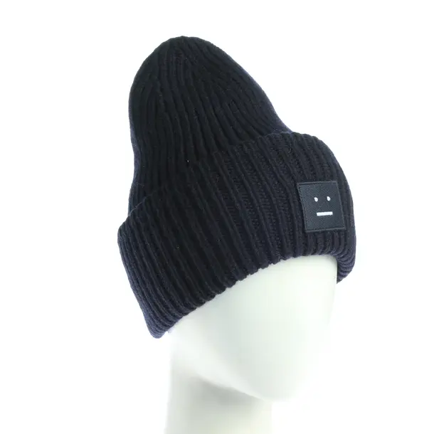 Beanie in Blue, Wool, Acne Studios