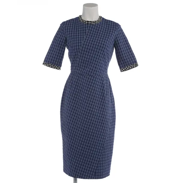 Kleid in Blau, Baumwolle, Altuzarra