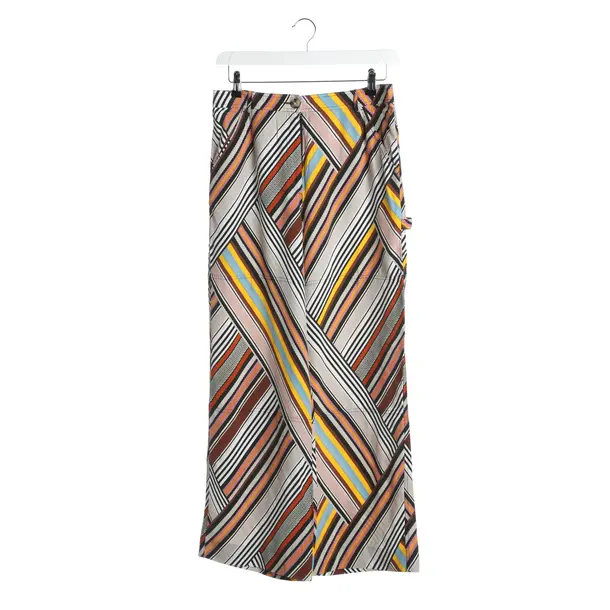 Pants in Multicolored, Silk, Tory Burch