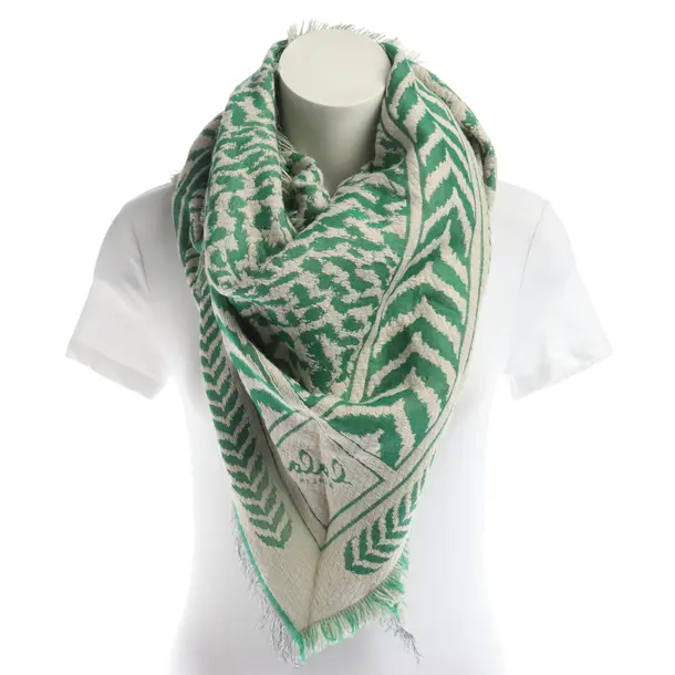 Shawl, in Green, Cotton, Lala Berlin