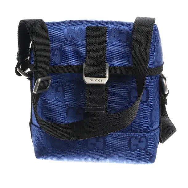 Umhängetasche in Blau, Polyamid, Gucci
