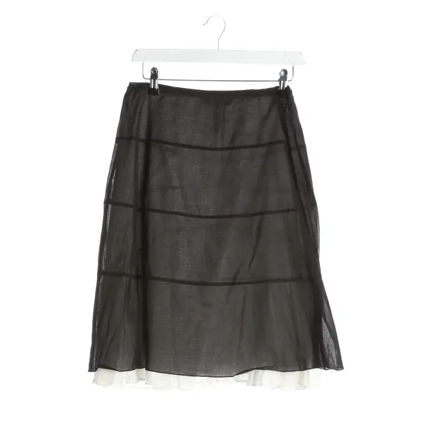 Skirt, in Black, Cotton, Marc Cain