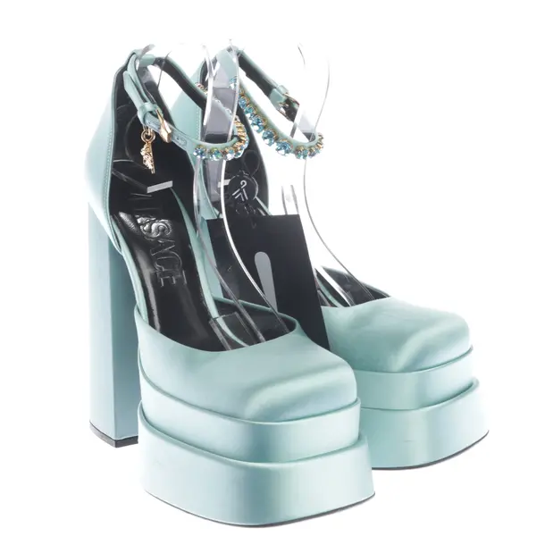 Pumps in Blau, , Versace