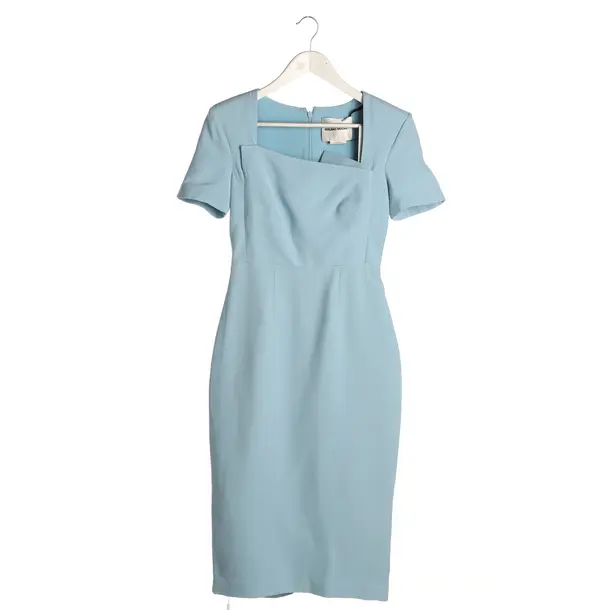 Cocktailkleid in Blau, Wolle, Roland Mouret