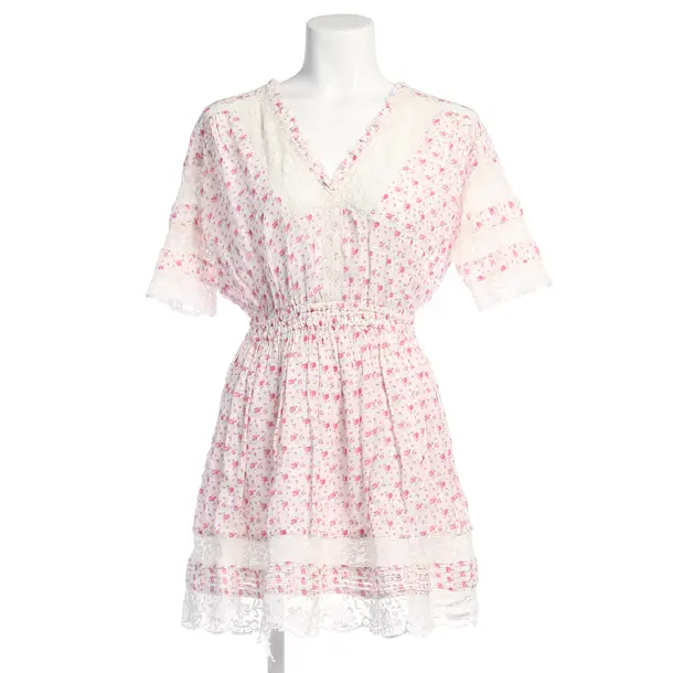 Cocktailkleid in Rosa, Baumwolle, LoveShackFancy