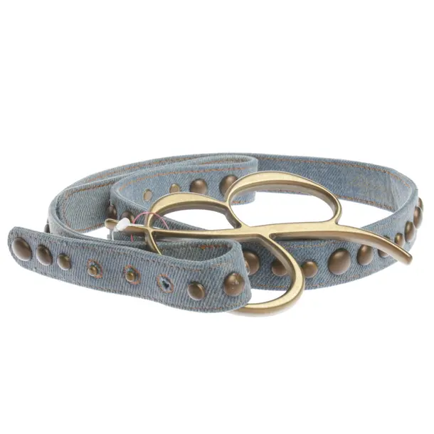 Belt in Blue, Cotton, Blumarine