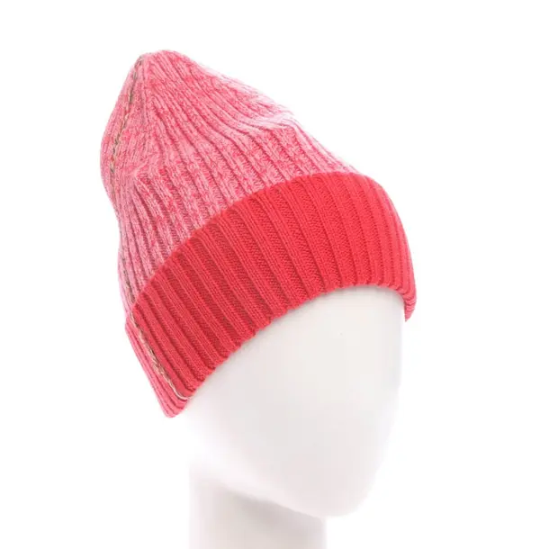 Beanie in Red, Wool, Victoria Beckham