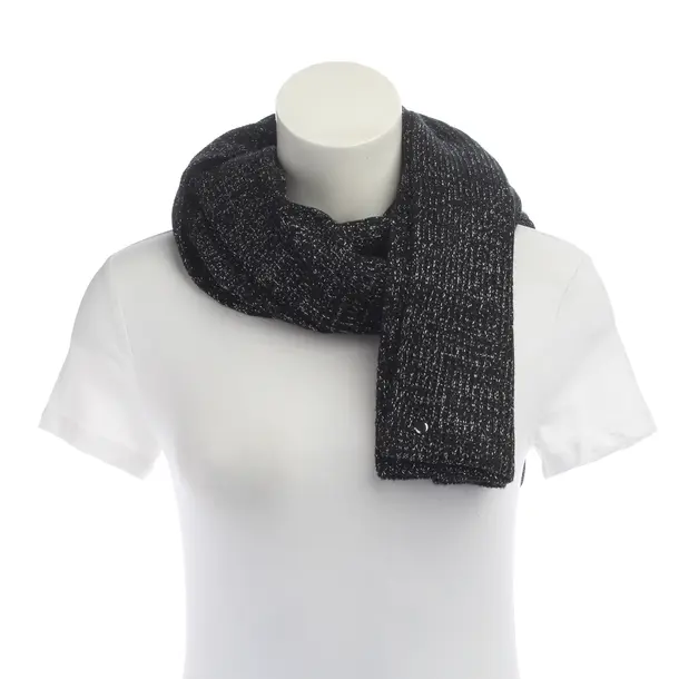 Sciarpa, in Nero, Lana, Hugo Boss Etichetta Rossa