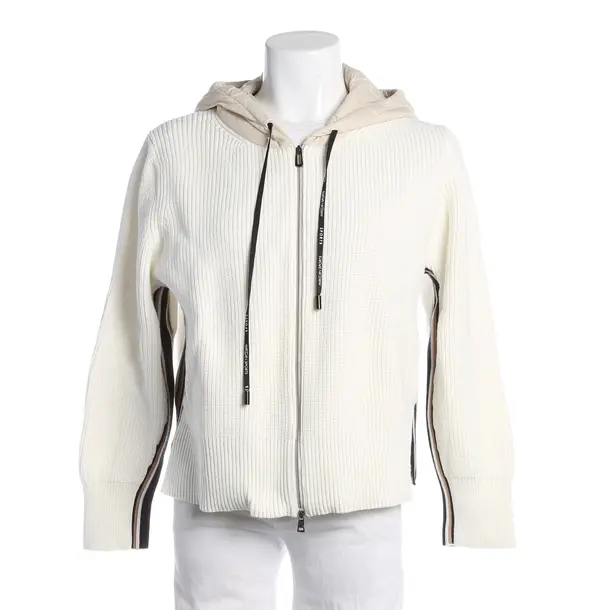 Strickjacke, in Weiß, Baumwolle, Marc Cain Sports