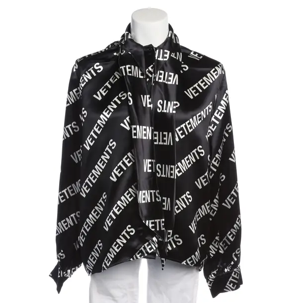 Blouse in Black, Viscose, Vetements