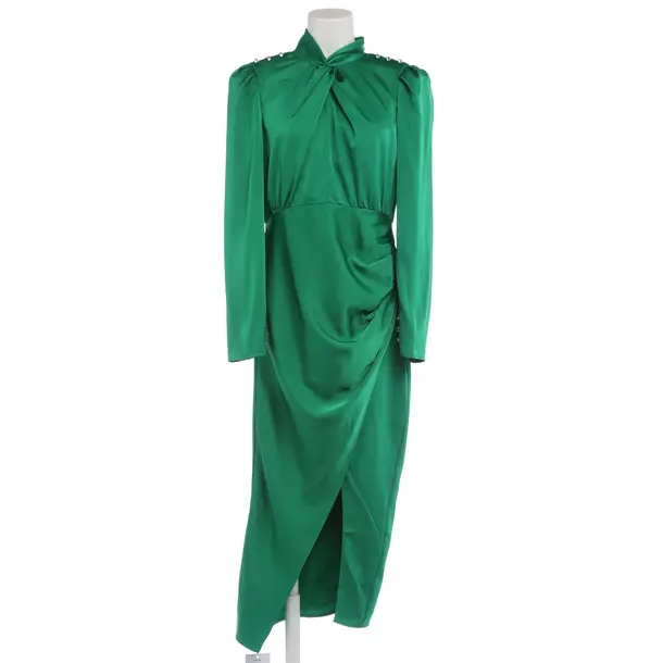 Cocktail Dress in Green, Polyester, self-portrait