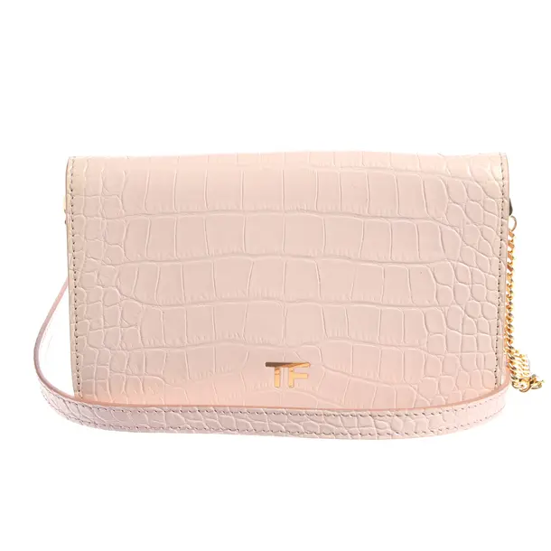 Umhängetasche in Rosa, Leder, Tom Ford