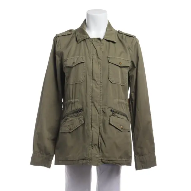 Summer Jacket in Green, Cotton, Velvet by Graham and Spencer