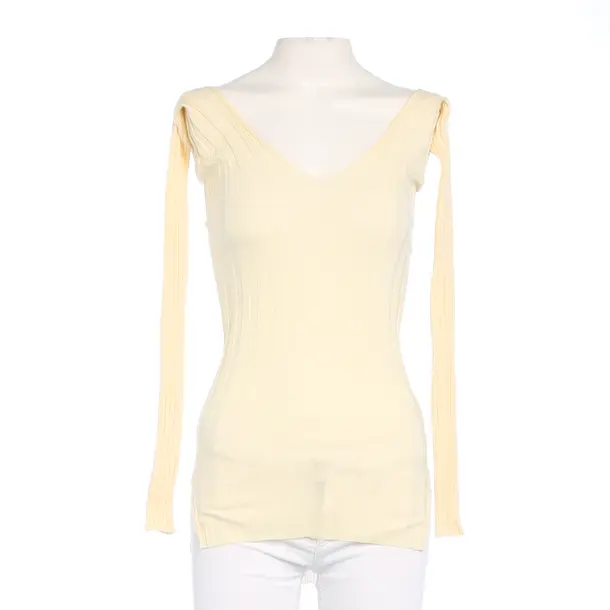 Bluse in Weiß, Wolle, Céline