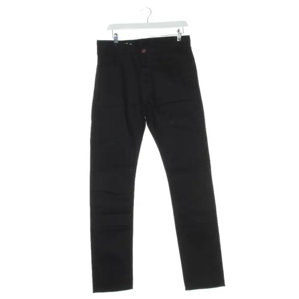Jeans Straight Fit in Schwarz, Baumwolle, Céline