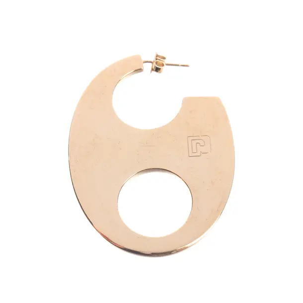 Earring, in Gold, Metal (metallic, metallized), Paco Rabanne