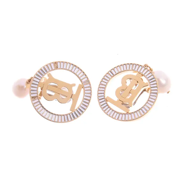 Earrings in Metallic, Other Fibers, Burberry