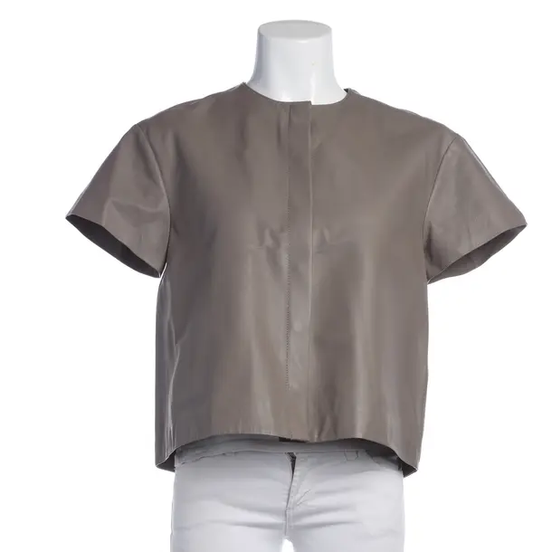 Camicetta, in Grigio, Pelle, Dorothee Schumacher