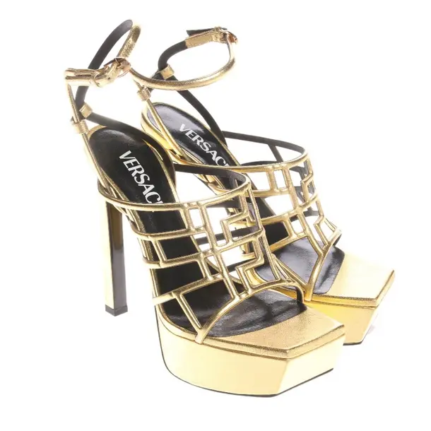 Sandaletten, in Gold, Versace