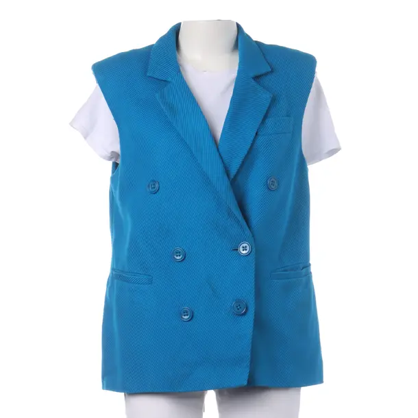 Weste, in Blau, Baumwolle, Dorothee Schumacher