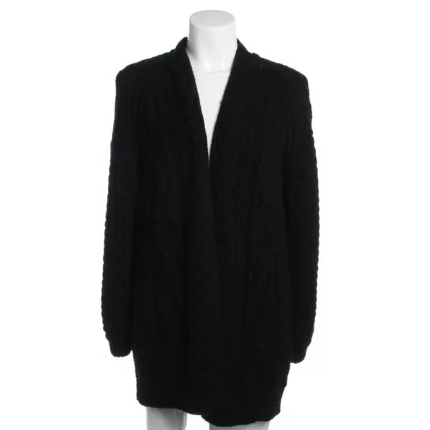 Cardigan in Black, Wool, Maje