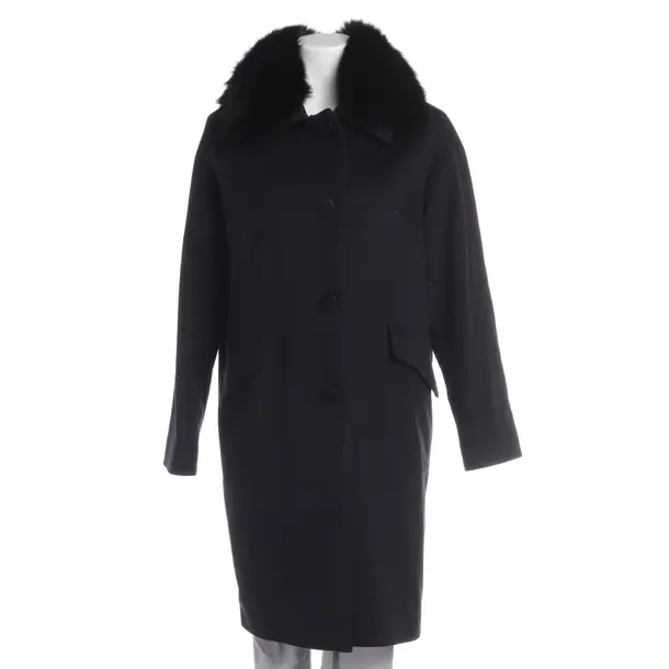 Mid-Season Coat in Blue, Cashmere, Tagliatore