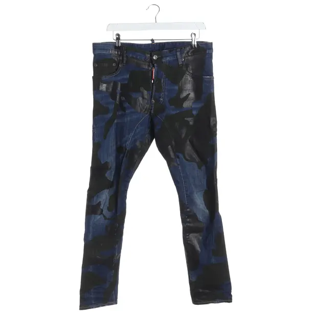 Straight Fit Jeans in Multicolored, Cotton, Dsquared