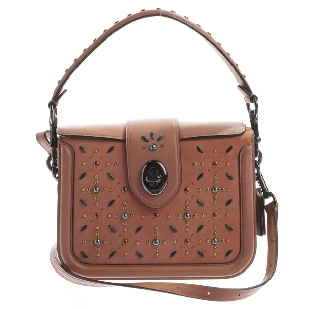 Umhängetasche in Rosa, Leder, Coach
