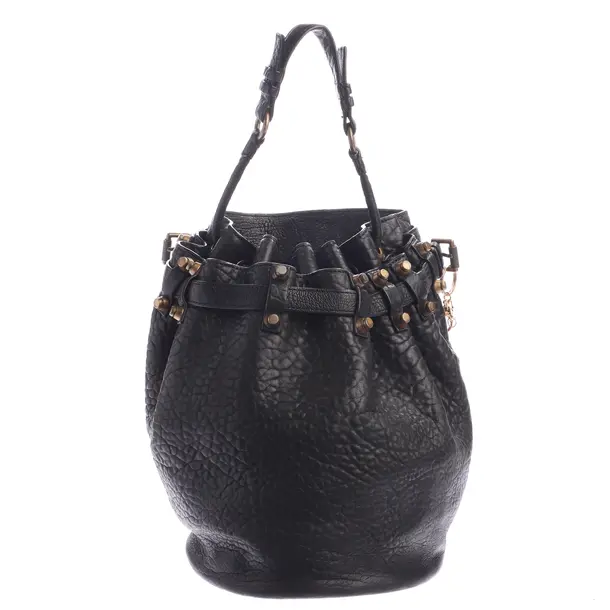 Shoulder Bag in Black, Leather, Alexander Wang