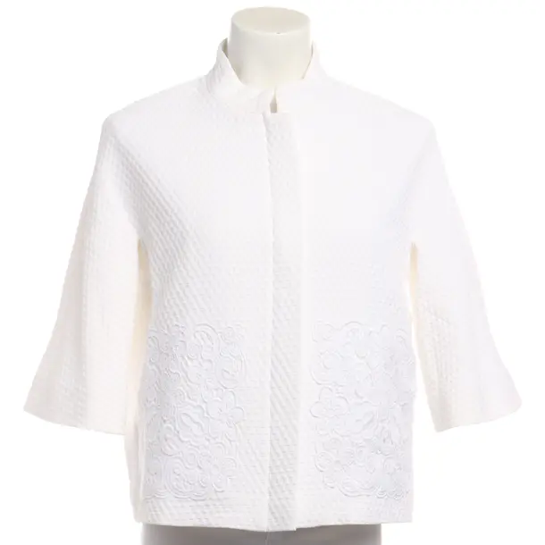 Sommerjacke in Weiß, Baumwolle, Escada