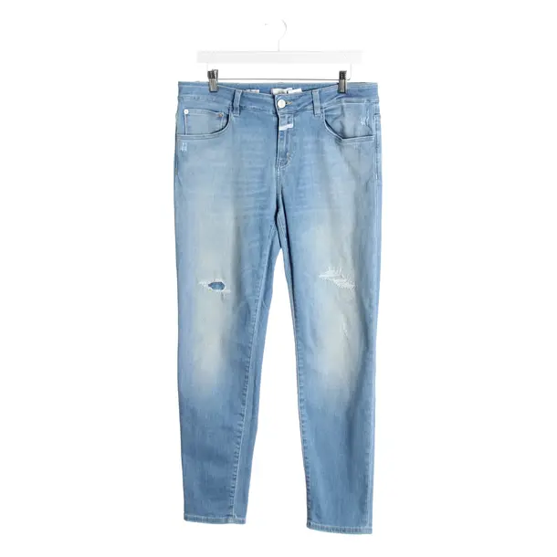 Jeans Slim Fit in Blau, Baumwolle, Closed