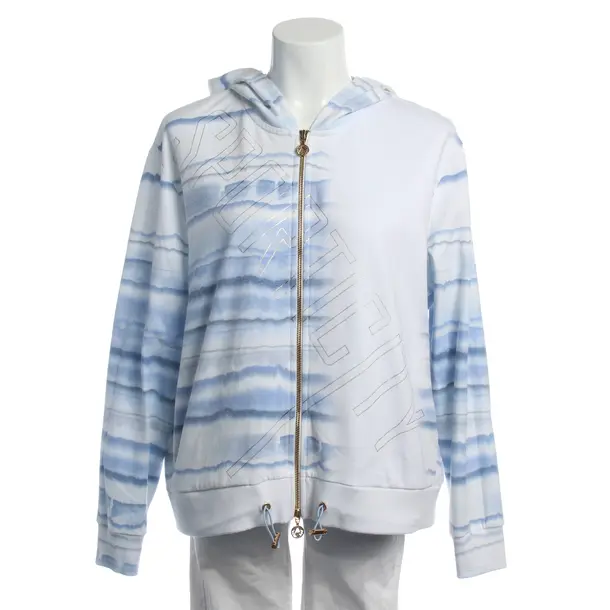 Zip-up Hoodie in Blue, Cotton, Sportalm